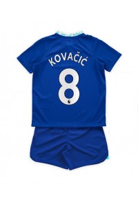 Chelsea Mateo Kovacic #8 Babyklær Hjemme Fotballdrakt til barn 2022-23 Korte ermer (+ Korte bukser)